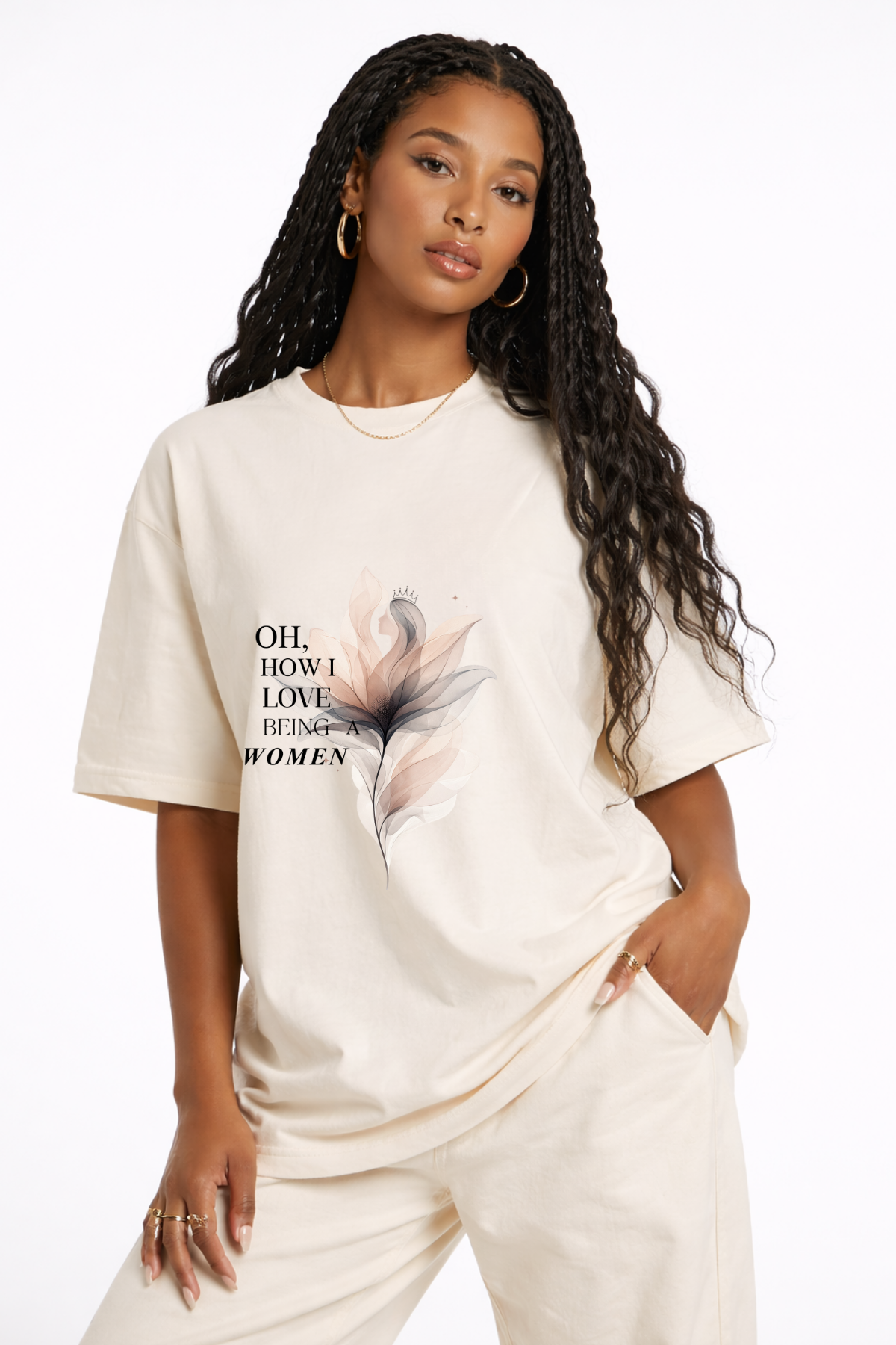 Oh, How I Love Being A Women Oversized T-Shirt