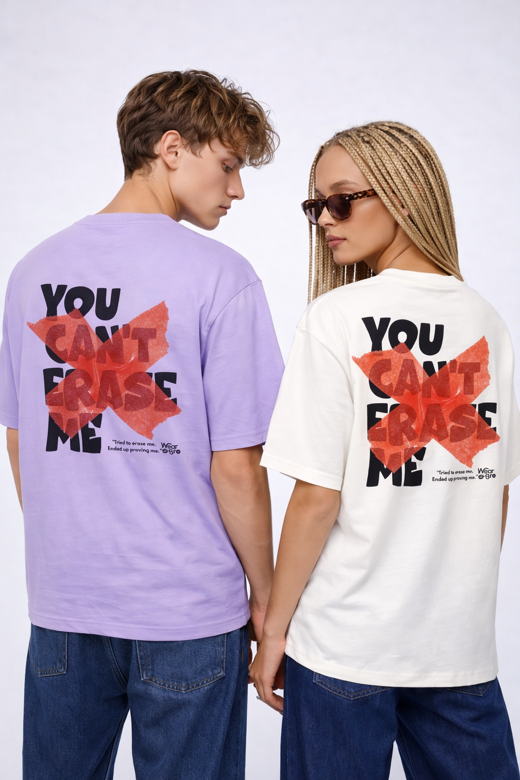 Can't Erase Unisex Oversized T-Shirt
